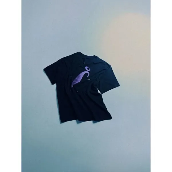 Design Abstract Graphic Oversized T-Shirt White - 21