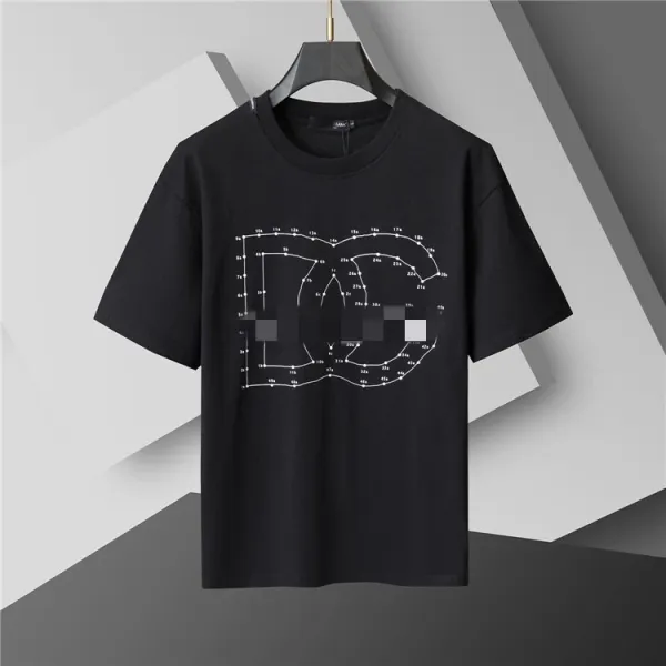 Design Technical Blueprint T-Shirt Black - 1