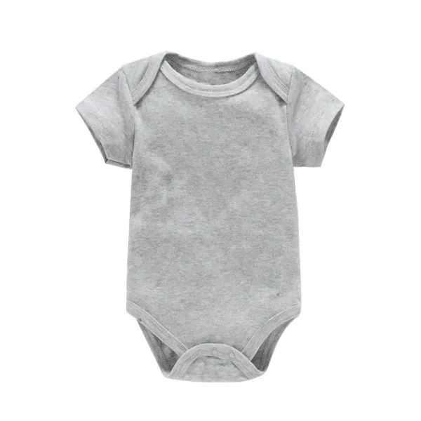 Design Happy St. Patrick's Day Shamrock Print Black Baby Bodysuit Clothing - 15