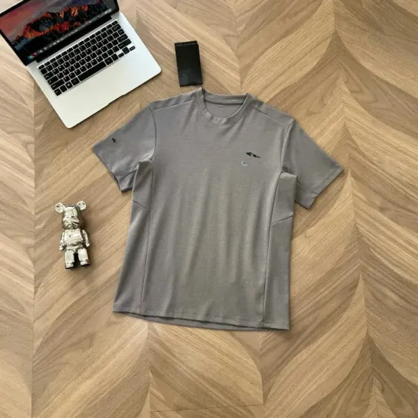 Lululemon Align Short Sleeve Top Gray T-Shirt - 1