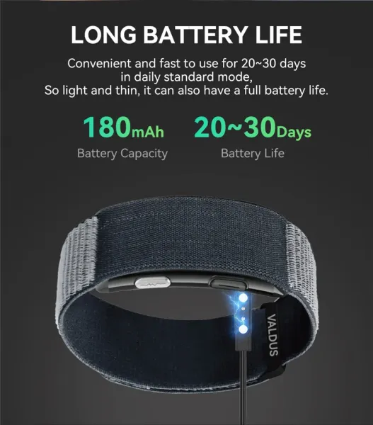 Design Valdus Fitness Band Gray Smartwatch Smartwatches - 11
