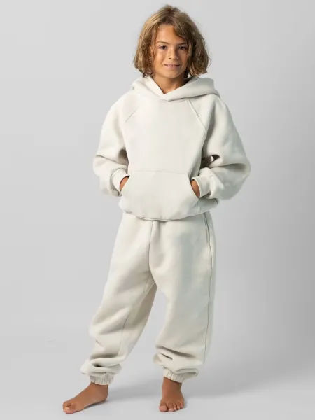 Design Oversized Hoodie and Jogger Set Black Casual Set - 6