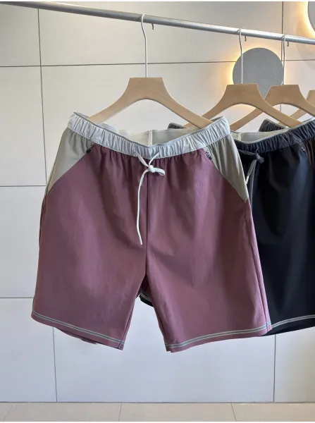 Design Performance Shorts Mauve with Contrast Panels - 1