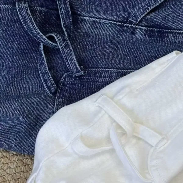 Chanel Cargo Jeans Blue - 5