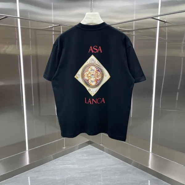 Design ASA x LANCA Graphic Print Black T-Shirt T-Shirts - 1