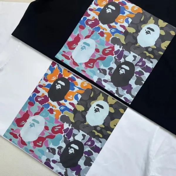 A Bathing Ape x Supreme Collaboration Graphic T-Shirt White - 16