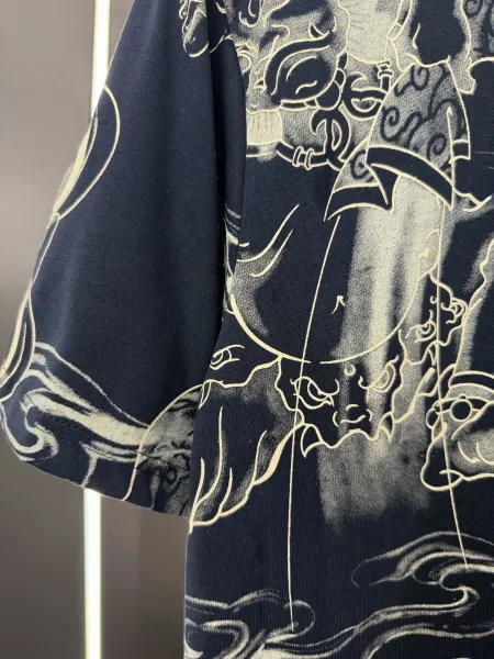 Evisu Craft With Pride Graphic Pocket T-Shirt Black - 5