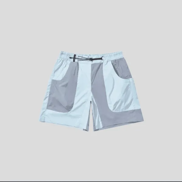 Design Patchwork Utility Shorts Mint Green - 9