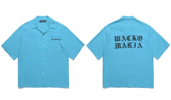 Design Wacko Maria Guilty Parties Shirt Blue Shirt - 1