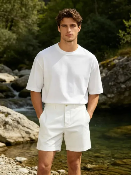Polo Ralph Lauren Classic Fit Chino Shorts Beige, White, Gray - 8