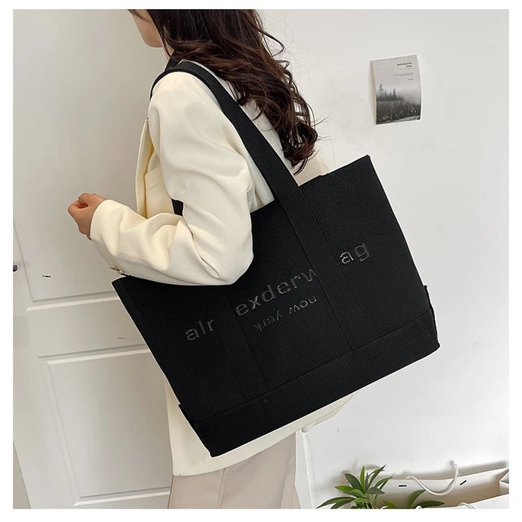 Design Luyuqianduo Mini Tote Bag Black Handbag Handbags - 9
