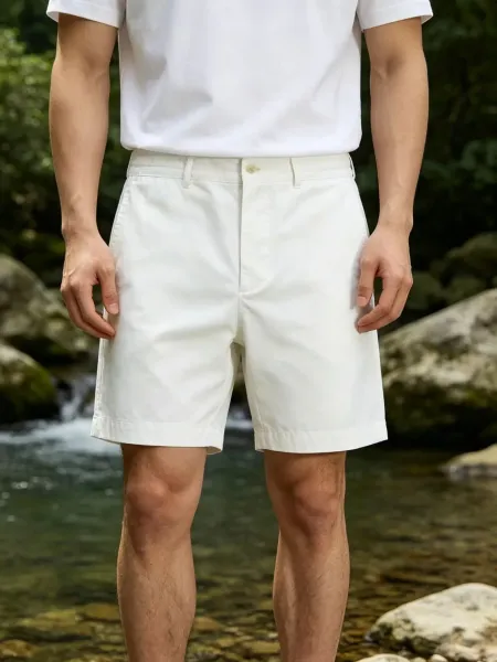 Polo Ralph Lauren Classic Fit Chino Shorts Beige, White, Gray - 6