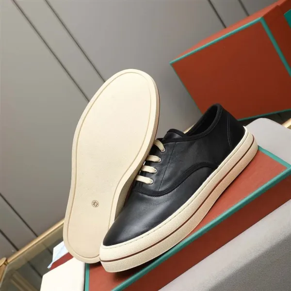 Design Low-Top Canvas Sneaker White Beige - 14