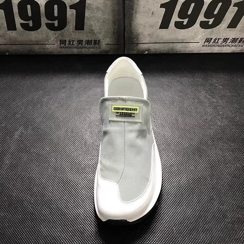 Design Confident Slip-On White Casual Shoes - 12