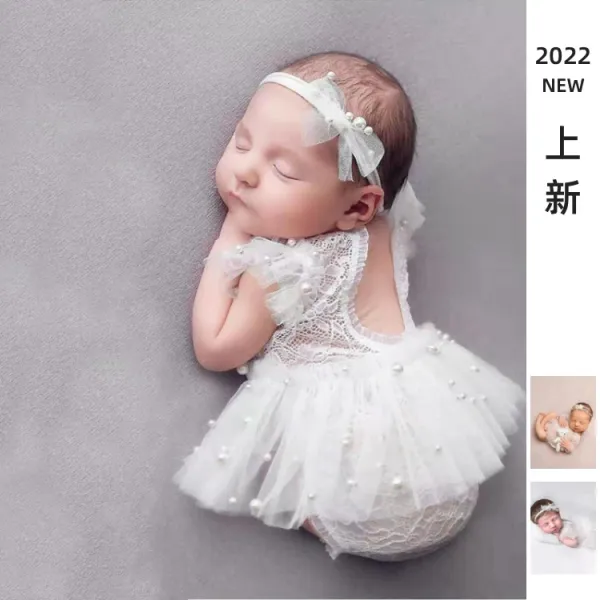Design Lace Tutu Set White Dress - 3