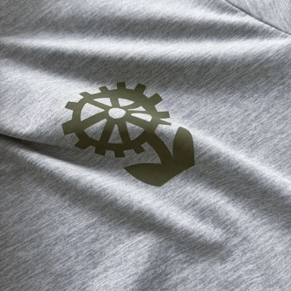 Patagonia Running Through the Mind, Body and Spirit T-Shirt Olive Green T-Shirt - 27