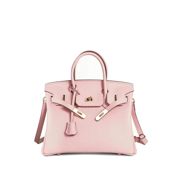 Hermès Birkin 25 Pink Togo Leather Handbag - 1