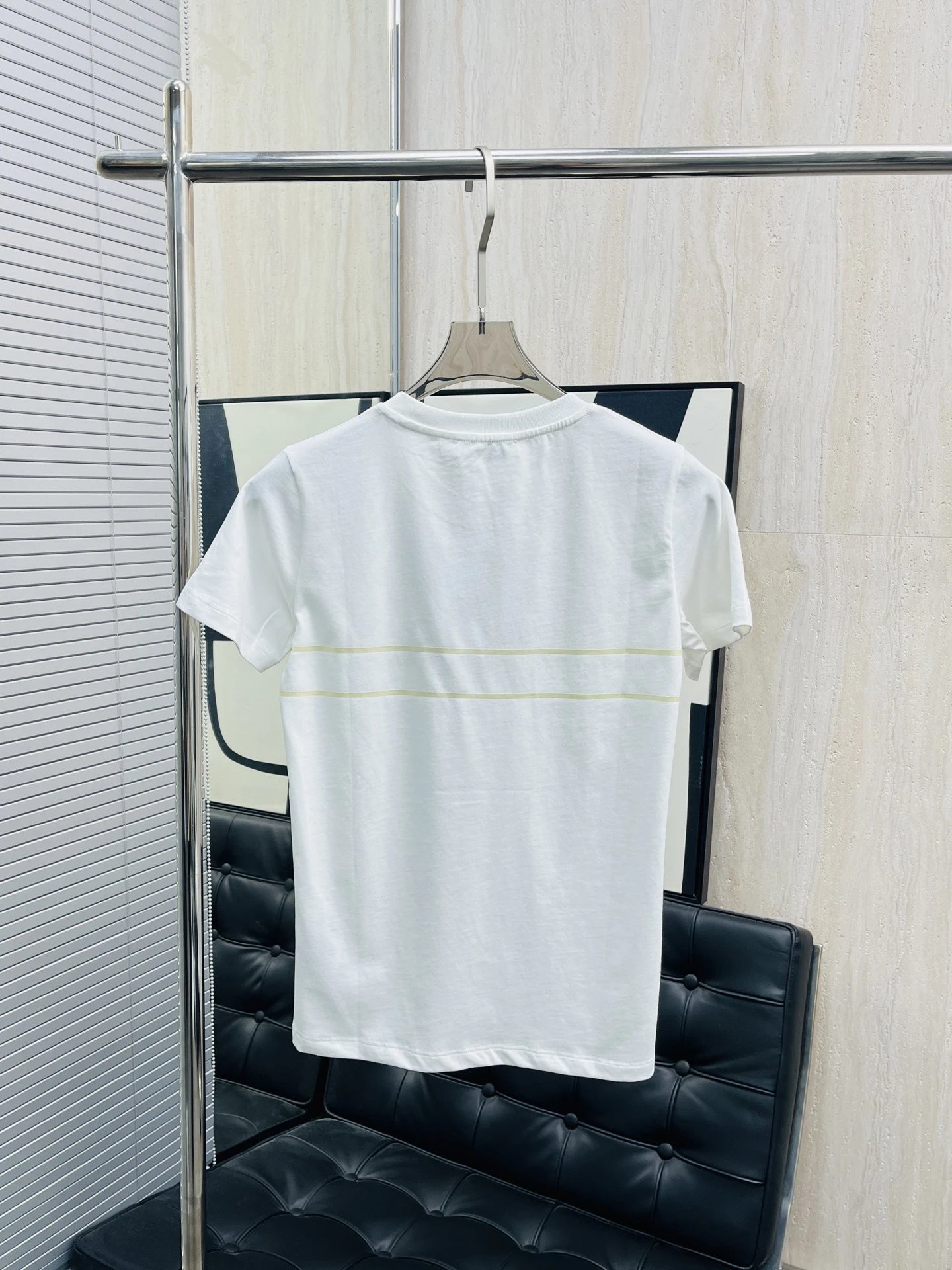 Dior Christia DIO Star Logo White T-Shirt - 6