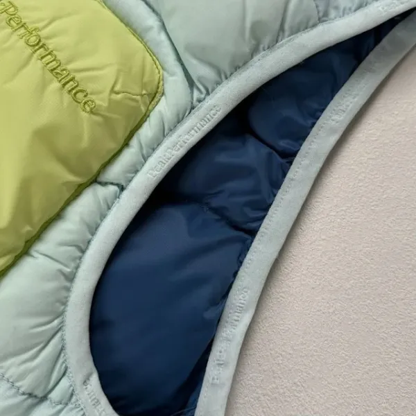 Arc'teryx Helium Down Collection Vest Light Blue with Lime Pocket Outerwear.vest - 19