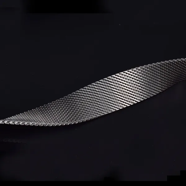 Apple Milanese Loop Watch Band Black and Silver Smartwatch Strap Smartwatches - 12
