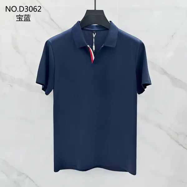 Design Classic Collar Polo Black Polo Shirt - 12
