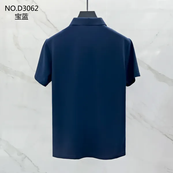 Design Classic Collar Polo Black Polo Shirt - 13