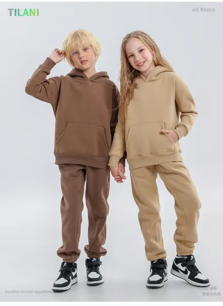 Design Oversized Hoodie and Sweatpants Set Sage Green Casual Set - 6