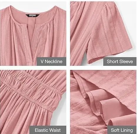 Design Tiered Ruffle Midi Dress Pink - 46