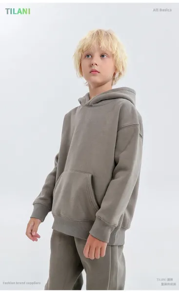 Design Oversized Hoodie and Sweatpants Set Sage Green Casual Set - 83