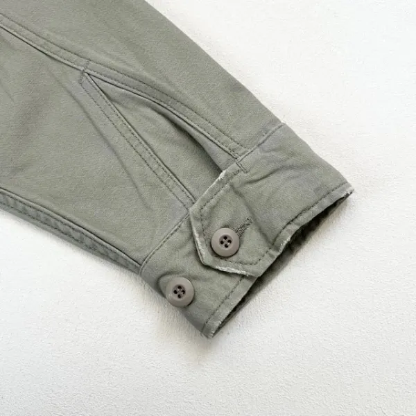 Carhartt Work In Progress M-65 Field Jacket Olive Green Jacket Outerwear - 33