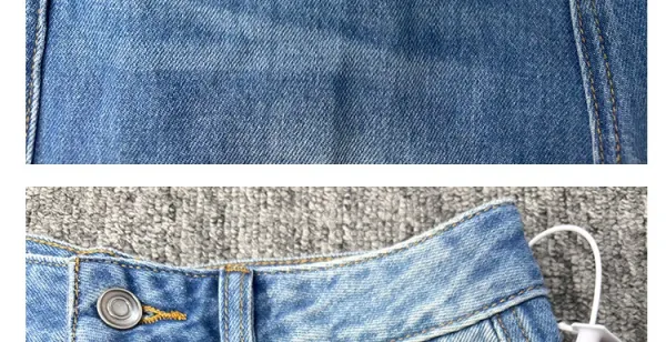 Design Wide-Leg Flared Jeans Blue - 13