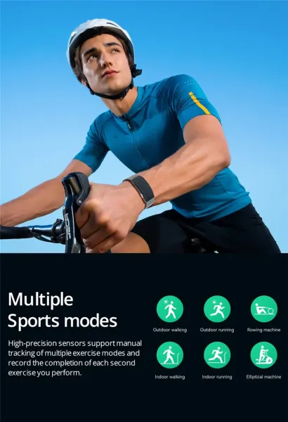 Design Valdus Fitness Band Gray Smartwatch Smartwatches - 5