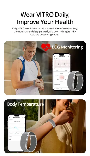 Design Valdus Fitness Band Gray Smartwatch Smartwatches - 7