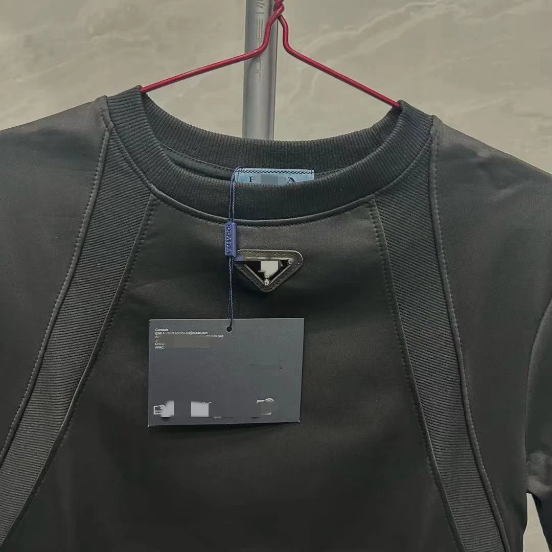 Prada Re-Nylon T-Shirt Black - 5