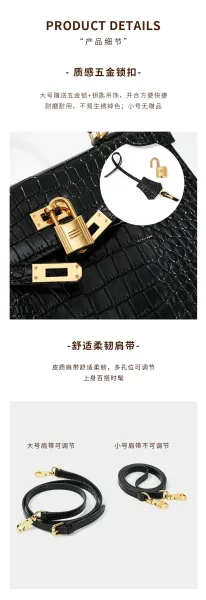Hermès Kelly Mini Crocodile Gray Handbag - 25