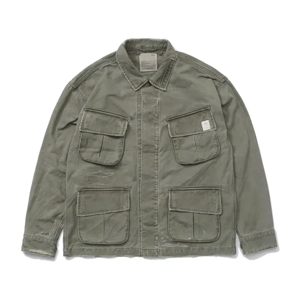 Carhartt Work In Progress M-65 Field Jacket Army Green Jacket Outerwear.jacket - 8