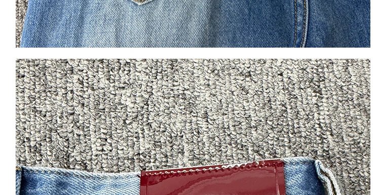 Design Wide-Leg Flared Jeans Blue - 24