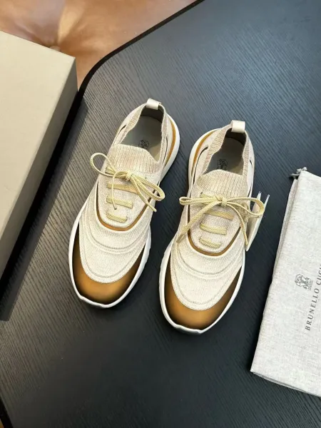 Design Brunello Cucinelli Chunky Sneaker Black Gold Sneakers Chunky Sneakers - 28