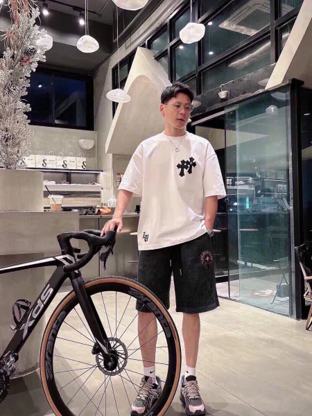 Chrome Hearts Cross Embroidered White T-Shirt - 24