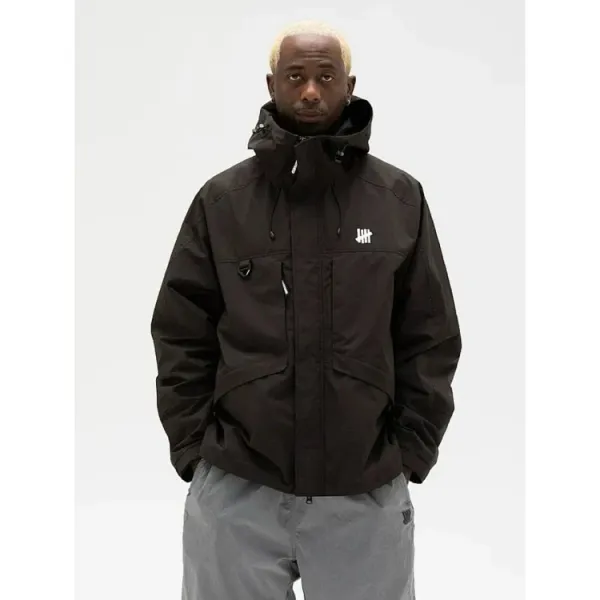 Design UNDEFEATED Field Jacket Olive Green and Black Outerwear - 8