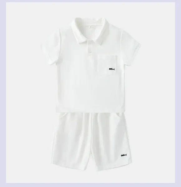 Puma Polo Shirt and Shorts Set Olive Green Casual Set - 14
