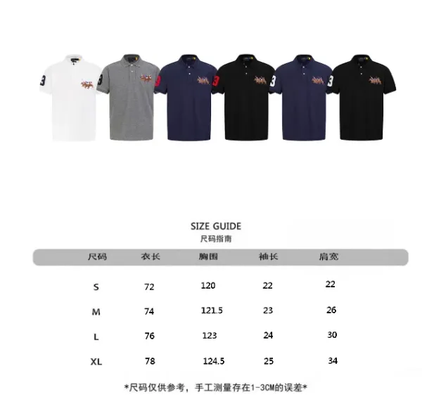 Ralph Lauren Polo Shirt Black Embroidered Polo - 2