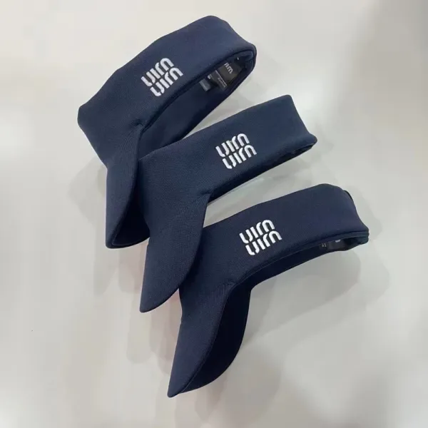 Design WIN WIN Visor Cap Navy Blue Hats - 4