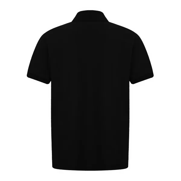 Ralph Lauren Polo Shirt Black Embroidered Polo - 18