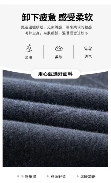 Design V-Neck Knit Vest Navy Blue Vest Top - 5