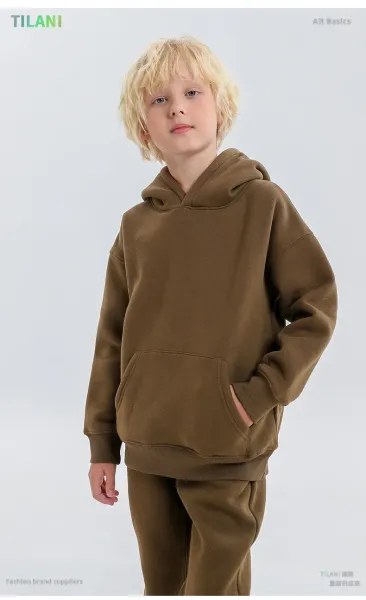Design Oversized Hoodie and Sweatpants Set Sage Green Casual Set - 25