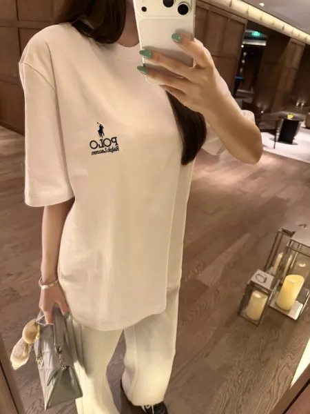 Polo Ralph Lauren Small Pony Logo T-Shirt Off-White T-Shirt - 26