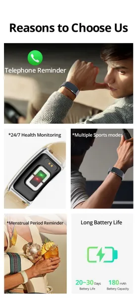 Design Valdus Fitness Band Gray Smartwatch Smartwatches - 3