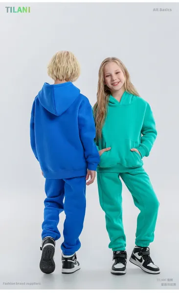 Design Oversized Hoodie and Sweatpants Set Sage Green Casual Set - 46
