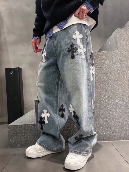 Chrome Hearts Cross-Embellished Black Sweatpants - 3